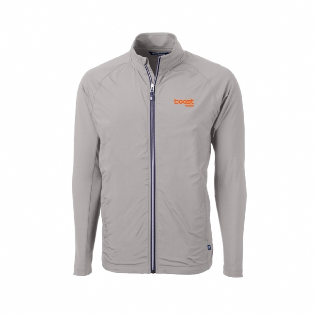 Cutter & Buck Adapt Eco Knit Hybrid Recycled Men's Full Zip Jacket