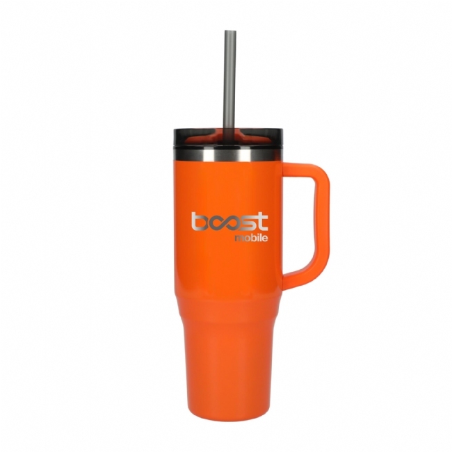 Thor 40 oz Eco-Friendly Straw Tumbler
