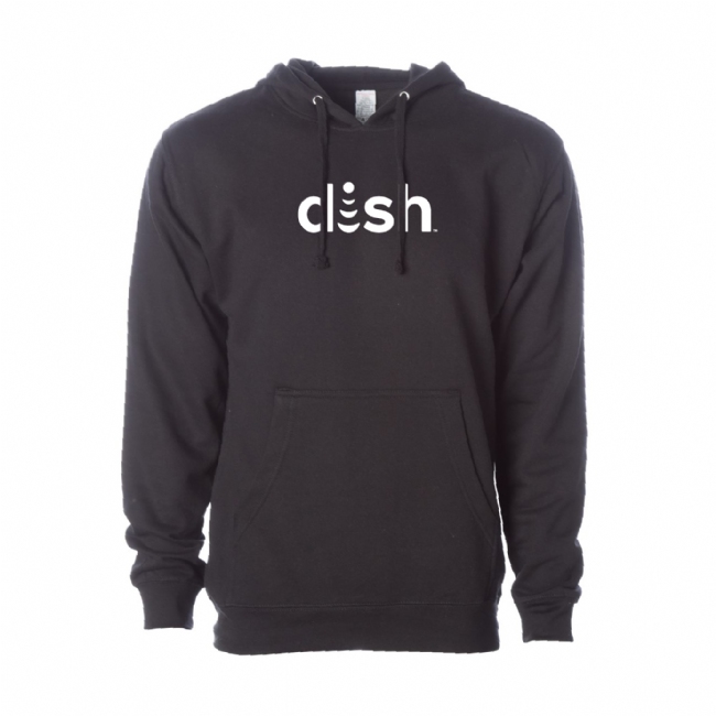 Midweight Hooded Sweatshirt with Dish Logo