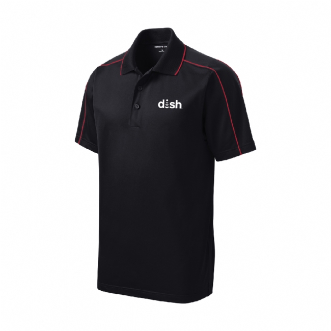 Micropique Sport-Wick Piped Polo