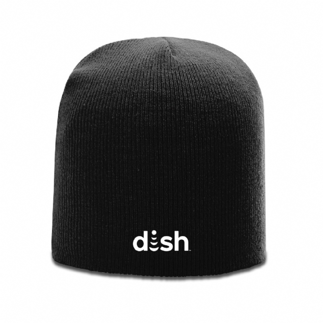 Knit Beanie with Dish Logo