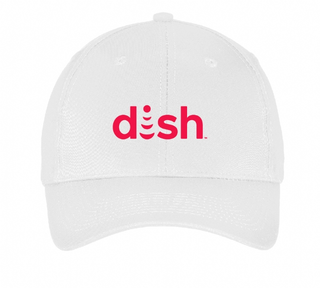 Six Panel Twill Cap with Dish Logo #3