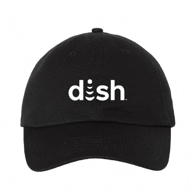 Classic Dad's Cap with Dish Logo