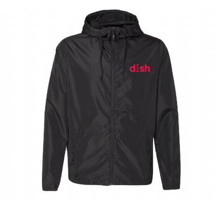 Lightweight Windbreaker Full-Zip Jacket
