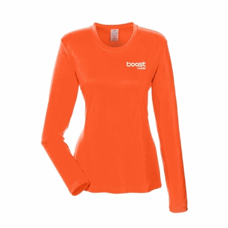 UltraClub Ladies Cool & Dry Performance Long-Sleeve Top