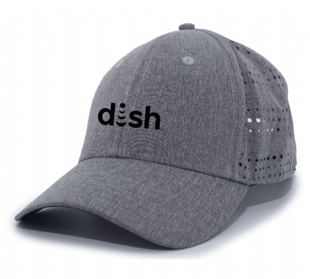 Perforated Hook and Loop Adjustable Cap