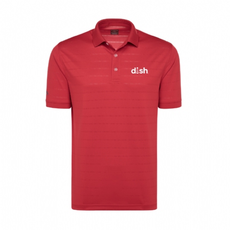 Callaway Men's Ventilated Polo with Dish Logo