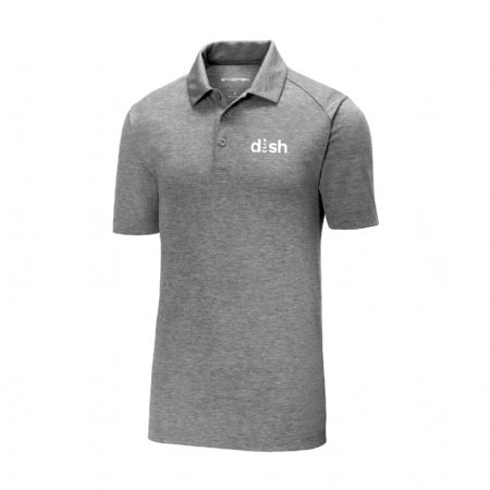 PosiCharge Tri-Blend Wicking Polo with Dish Logo