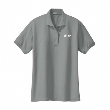 Ladies Silk Touch Polo with Dish Logo