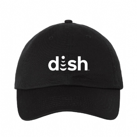 Classic Dad's Cap with Dish Logo